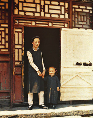 1912年〜1913年　北京の親子