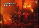 中国山東省 相次ぐ森林火災