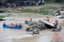 【写真報道】おから工事の橋 洪水で崩落