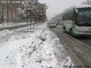 中国北方地区に寒気　降雪で交通に影響
