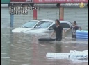 浙江省余姚市台風23号で水没 市民は自力で救助